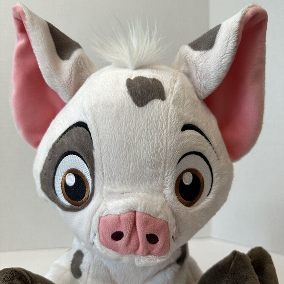 Disney Parks Pua Big Feet Plush Stuffed Animal, White/Pink/Brown 10 inches Moana - Picture 10 of 14